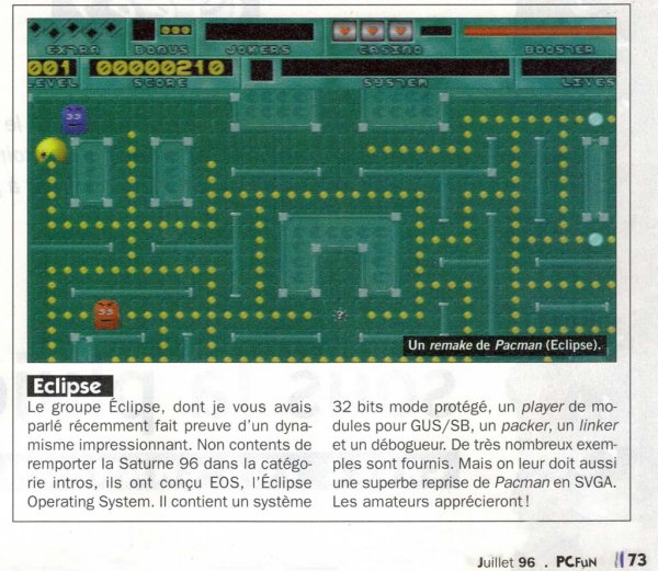 PC Fun's article (july 1996)